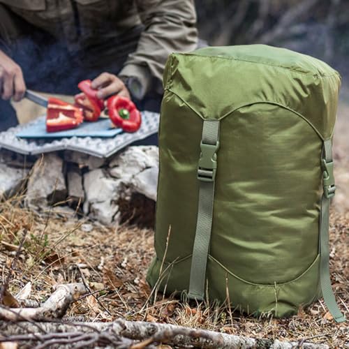 Sac de compression d'extérieur NUZAMAS grand format vert pour rando - 6