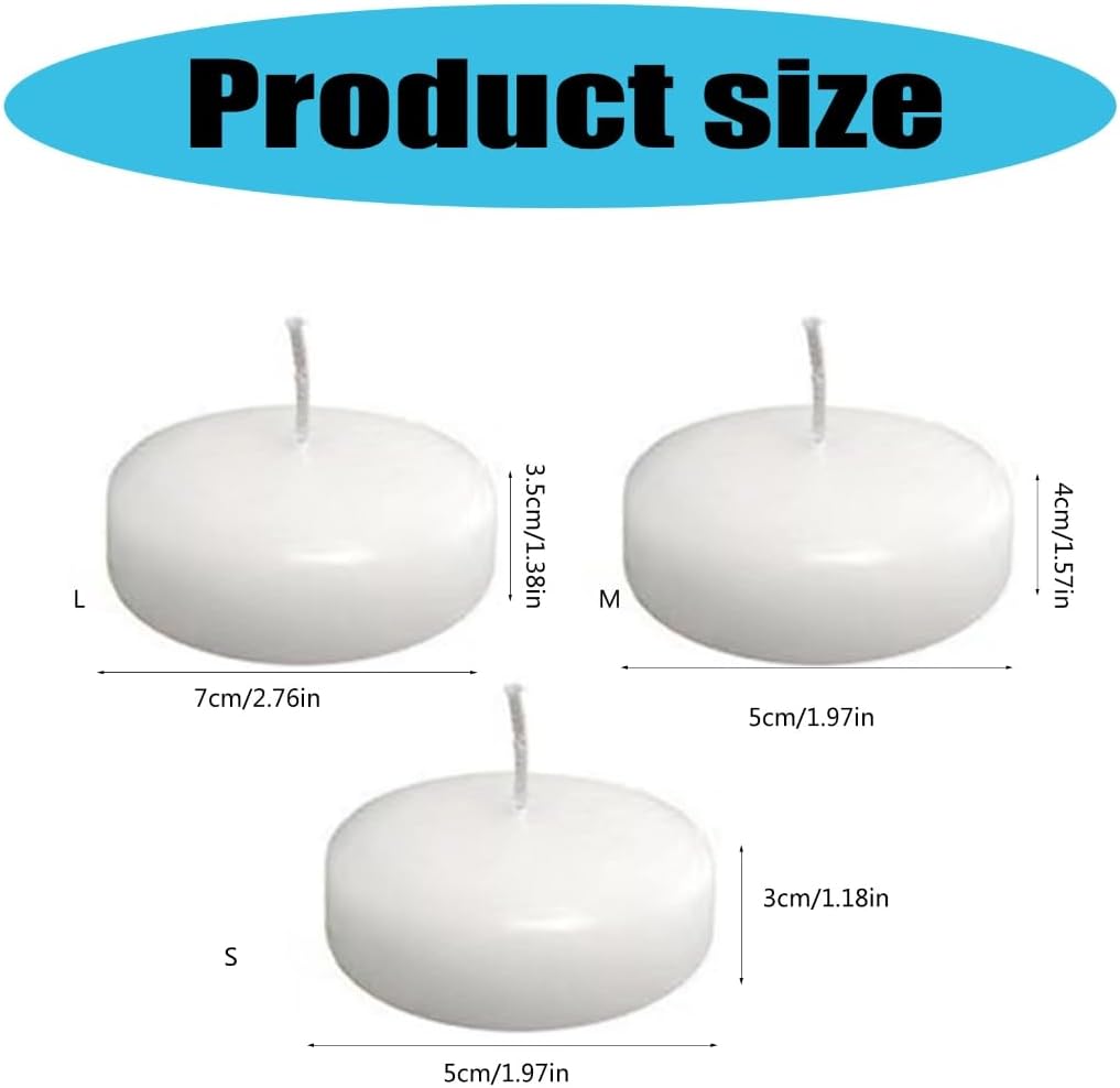 Unscented Floating Candle,Decorative Floating Candle,No Fragrances Party Decors