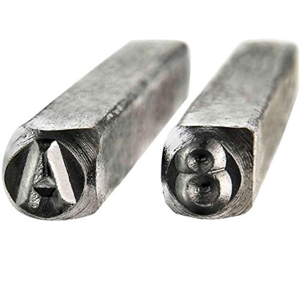 Set De Tampons Lettres Et Chiffres Silverline – 36 Pièces, 5 Mm, Pour Mécanique DIY