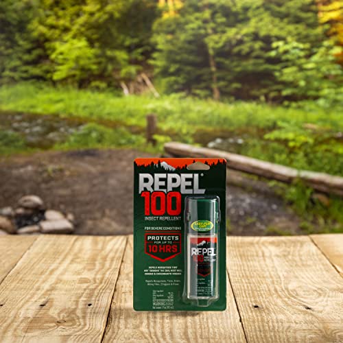 Repel 100 Insect Repellent, With Deet, 10-Hour Protection, 1-Ounce, 6-Pack #TOP5
