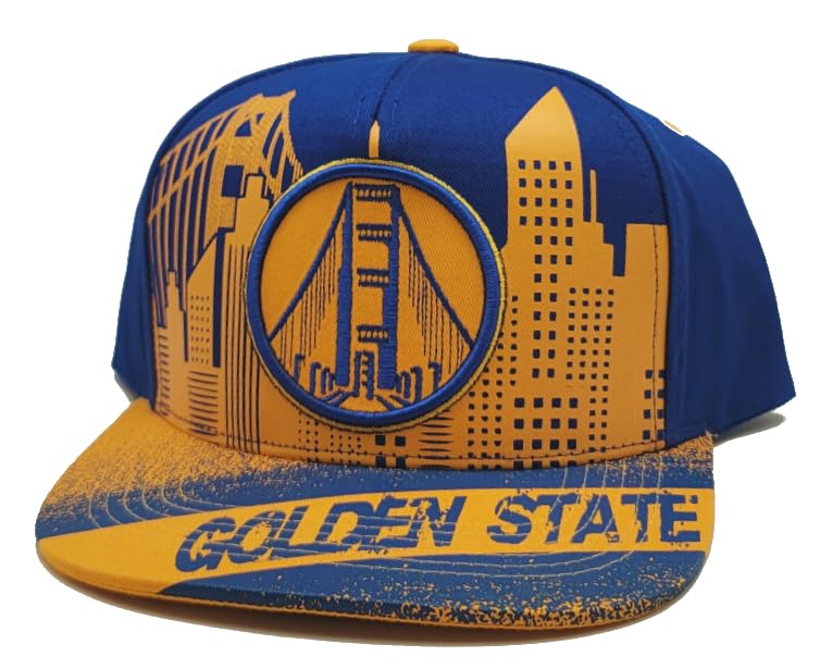 Gorra Snapback Golden State New Leader Azul Oro miniatura 2