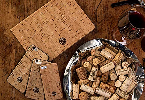 Reveal Cork Wood Case Compatible With Iphone Shop - Eco-Friendly Cork Leather Design - Natural Beige (6/6S) #TOP6