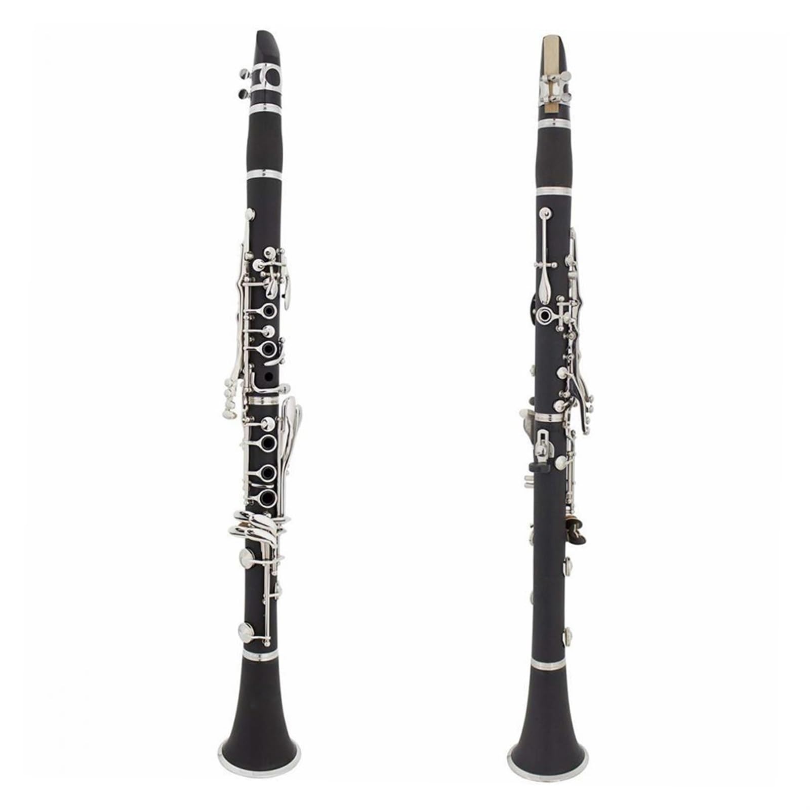 Principiante Clarinete Clarinete Plano B Instrumento De Clarinete Baquelita Doble De Dos Secciones Instrumento De Nivel De Rendimiento Graduado Para Principiantes(A)