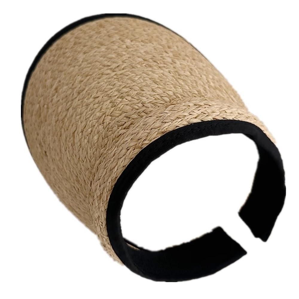 Sonnenvisor Damen Strandkappe Damen Sommer Sonnenhut Outdoor für Angeln, Laufen