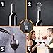 Trovety Wine Aerator Pourer Spout – 2-in-1 Diffuser Oxygenator and Pouring Dispenser for Enhanced Smoother Flavors of Red Wines – Silicone Aeration Breather (Vacuum Pump & Wine Aerator)