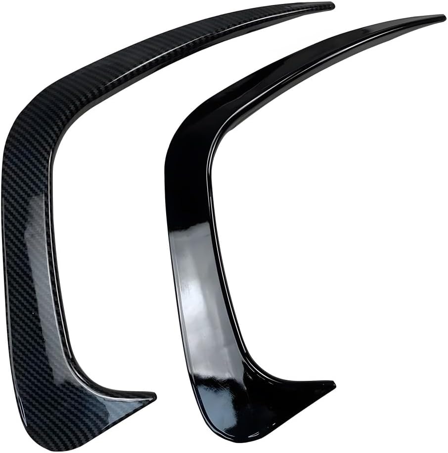 Car Air Vent Wind Knife, ABS Air Vent Wind Knife Body Kits Compatible For BMW 3 Series G20 G28 318i 320i 325i 330i 2019-2021(Glossy Black)