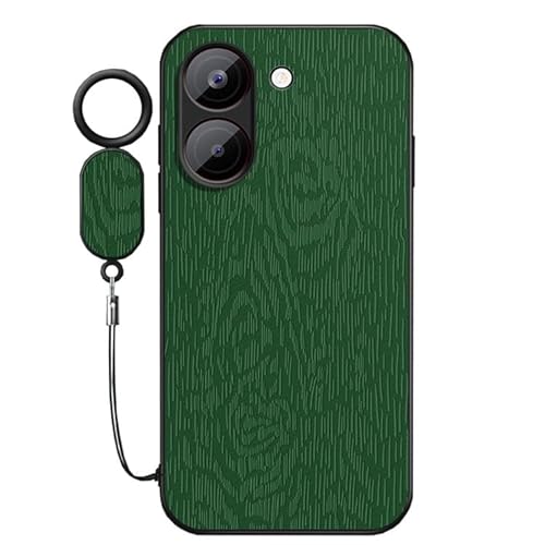 AGENIUS�EFor POCO X8 Pro �P�[�X �J�o�[ �ϏՌ� PU���U�[ �ؖڒ� �X�g���b�v�t�� �V���v�� For ���� �V���I�~ �v�� (�O���[��)