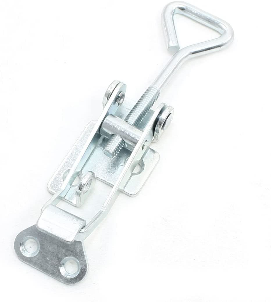 Potubi One Color 113Mmx41mm Metal Rectangle Drawer Door Flush Pull Handle, Silver Tone