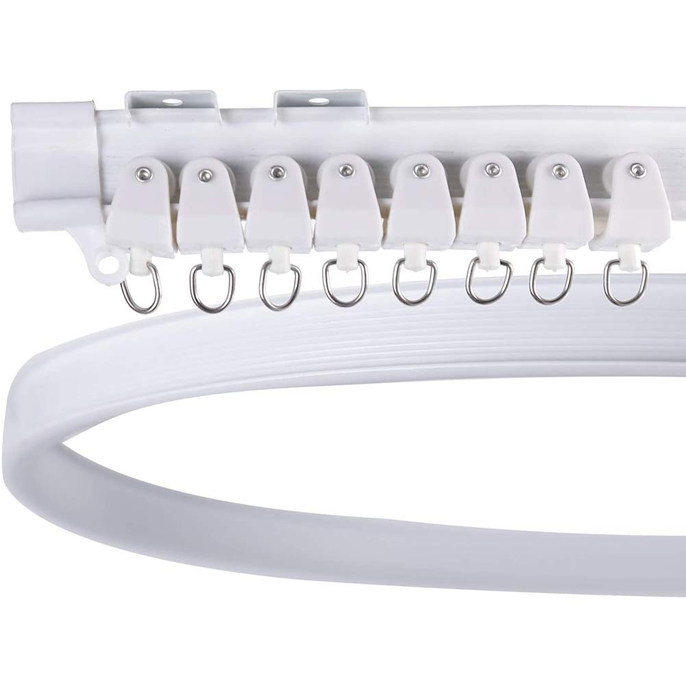 Buy Flexible Ceiling Curtain Track,Soft Curved Track Rail Slide