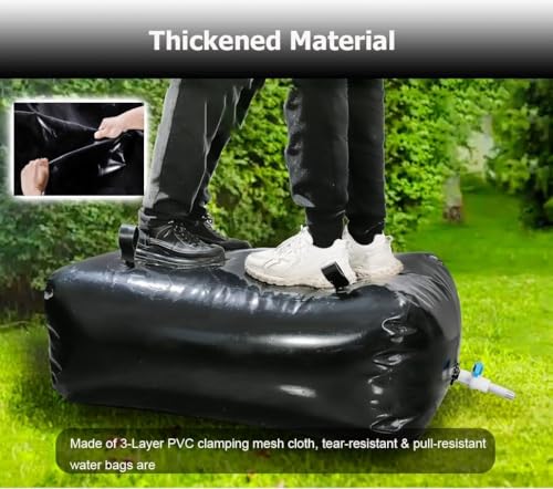 Manque d'eau résolu par le réservoir d'eau pliable 240L durable - 4