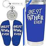 Best Father Birthday Gift for Dad, Best Dad Gifts for Fathers Day, Dad Birthday Gift Ideas, Dad Birthday Presents, Best Dad Ever Gifts from Daughter, Best Father Ever Mug Cup Tumbler