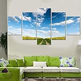 Leinwände gesetzt Größe: 12x16inchx2pcs, 12x24inchx2pcs, 12x32nchx1pcs (30x40cmx2pcs, 30x60cmx2pcs, 30x80cmx1pcs （Kein Rahmen）