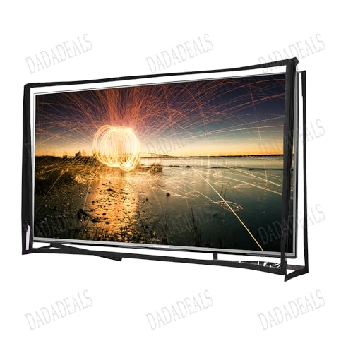 Image of Premium 43 Inch Smart LED TV Cover - Waterproof & Dustproof, PVC Protective TV Cover