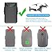 Hanatora Battery Wall Charger & Car Charger for DJI Mavic Air and Remote Controller,5 in 1 Rapid Charging Hub with Charging, Discharging and Storage