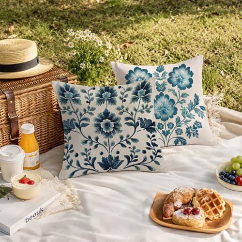 Housses de coussin extérieur 50x50cm imperméable canapé lit jardin