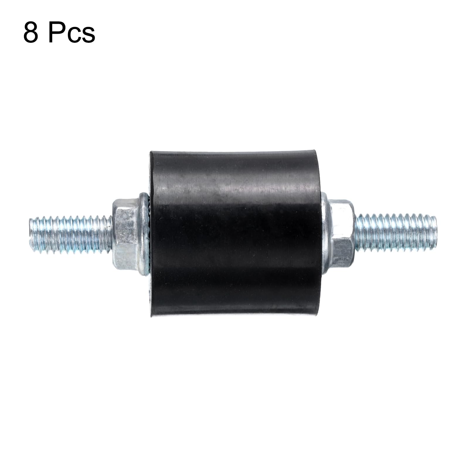 Supporti Isolanti In Gomma M6x18mm Con Viti - 8 Pezzi, Antivibranti, Per Motori E Macchinari