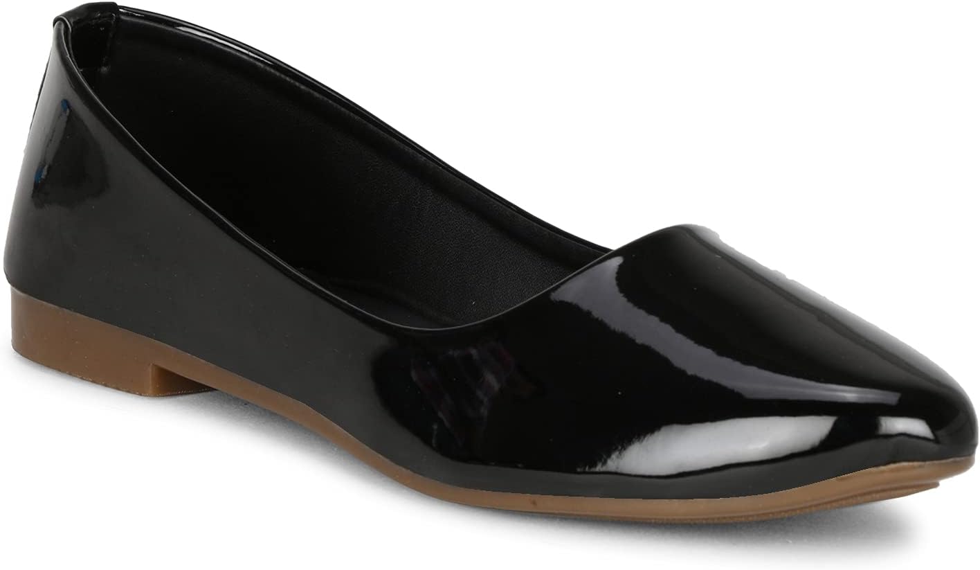 Women's Metallic Flat Shoe