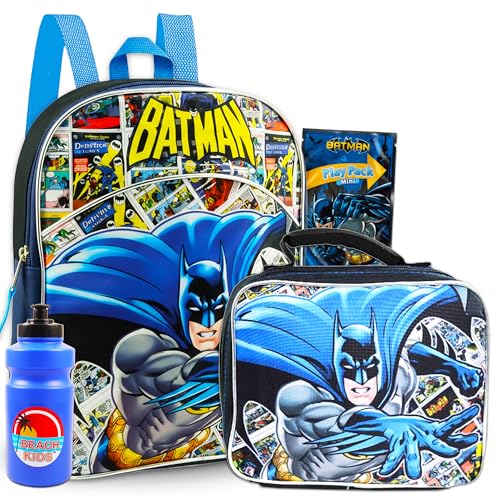 Batman Backpack with Lunch Box Set - Deluxe 11