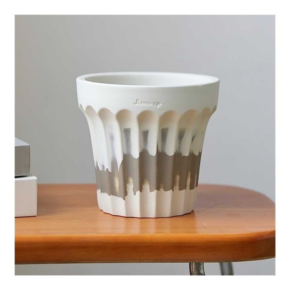 Doniczka, Kreatywny dom, wysokiej klasy doniczka ceramiczna, kwiat, nordycki mieszany kolor, gruba ceramika