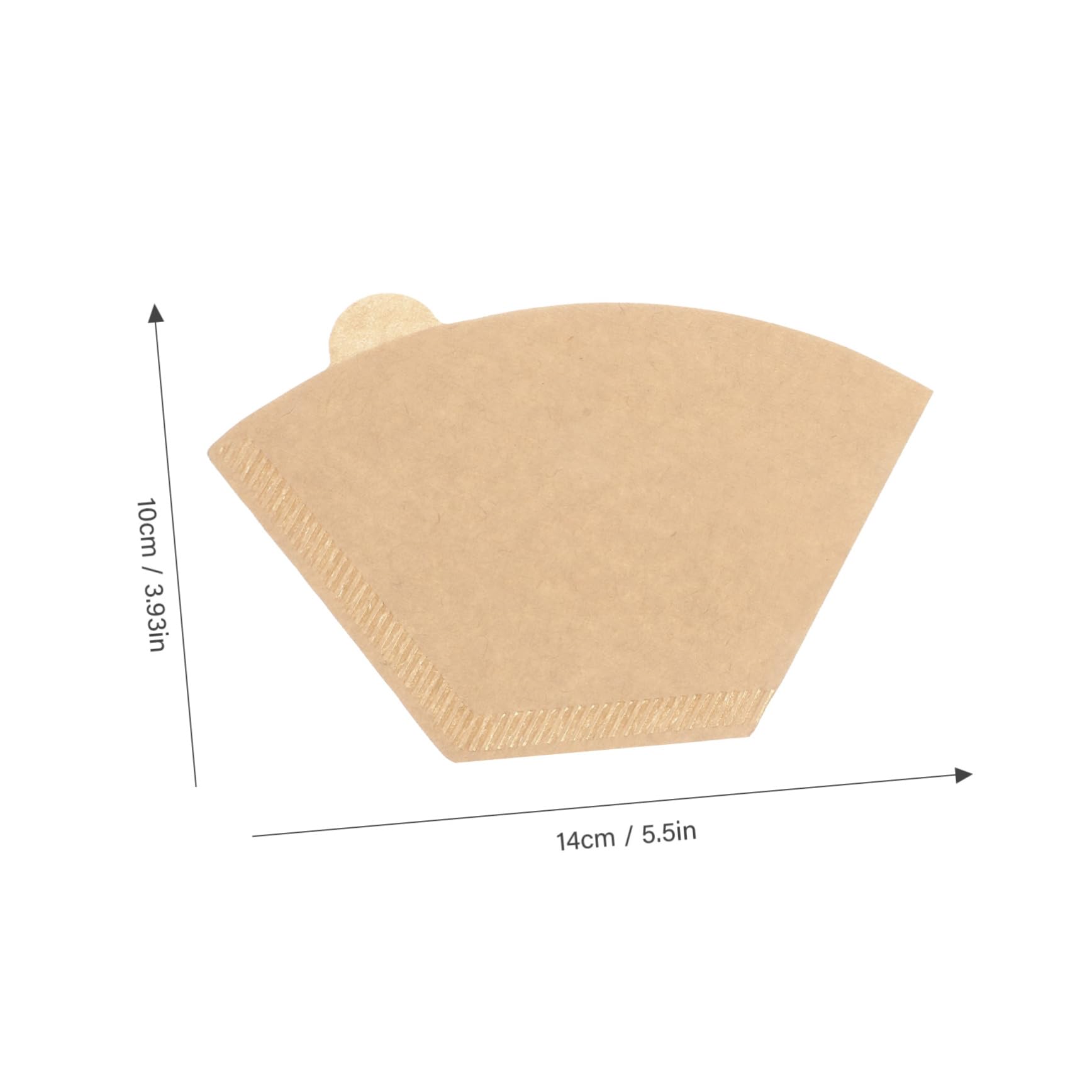 DECHOUS 200Pcs Disposable Cone Coffee Filters Drippers for Fresh Flavor Compatible with Coffee Machines Drip Coffee Makers Random Styles Included