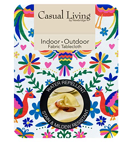 Newbridge Otomi Birds Stain Resistant Print Fabric Napkins - Mexican Folk Art, Water And Stain Resistant, No-Iron Fabric Napkins, Set Of 8 Napkins #TOP1