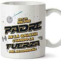 MUGFFINS Tazas para PADRE/PAPÁ - En Español - Mejor Familia
