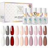 ✿ RSTYLE Gel Nagellack UV LED Gellack Farben Set - Para obtener los mejores resultados, se deben aplicar 2-3 capas y curar durante 30-60 segundos bajo luz UV / LED. Una vez curado, puede quedar pegajoso y brillante.