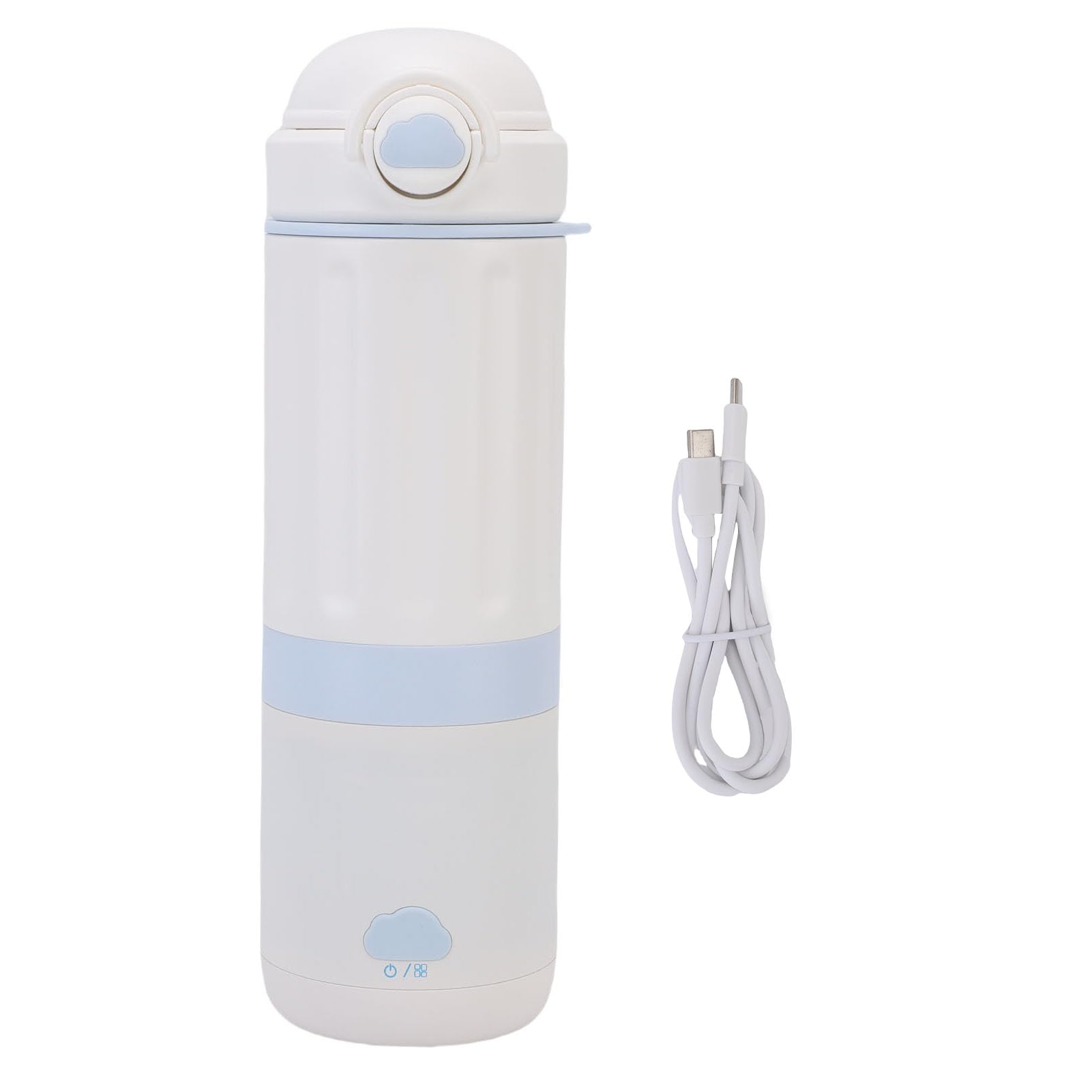 Bouilloire électrique de Voyage 500ml, 3 en 1 Chauffe-eau Portable