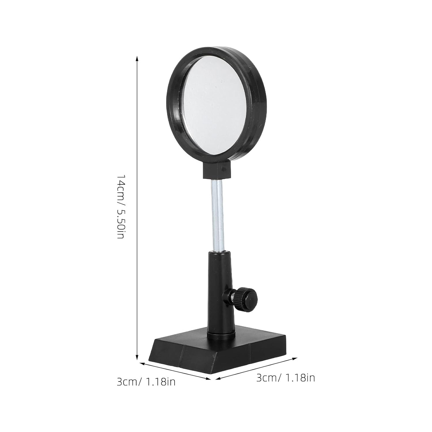 Physics Science Optical Experiment Kit with Plane Mirror, Concave Lens with Rack, and Prism – Student Science Classroom Optics Equipment for Physics Teaching and Geometric Optics