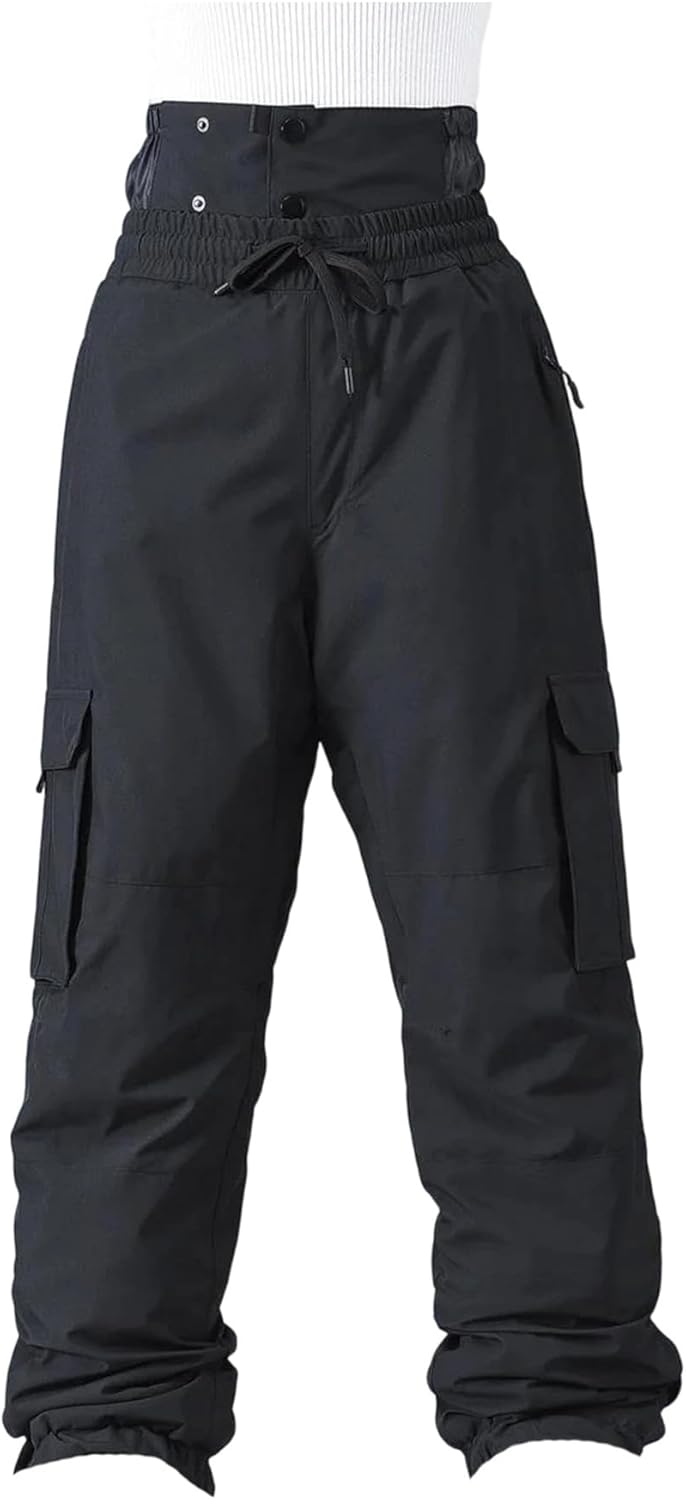 Mnjyihy Winter Snow Pants For Men And Women – Adult Warm Ski Pants Breathable Outdoor Sports Trousers Ski Clothes