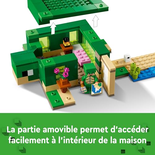 Lego Minecraft La Maison De La Plage De La Tortue 21254 Lego - vue 8