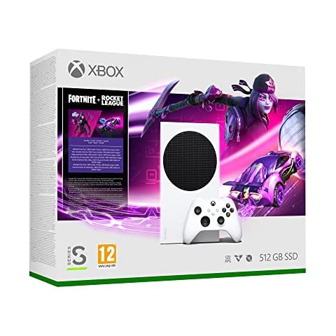 Xbox Series S - Edición Especial con Fortnite y Rocket League Cover