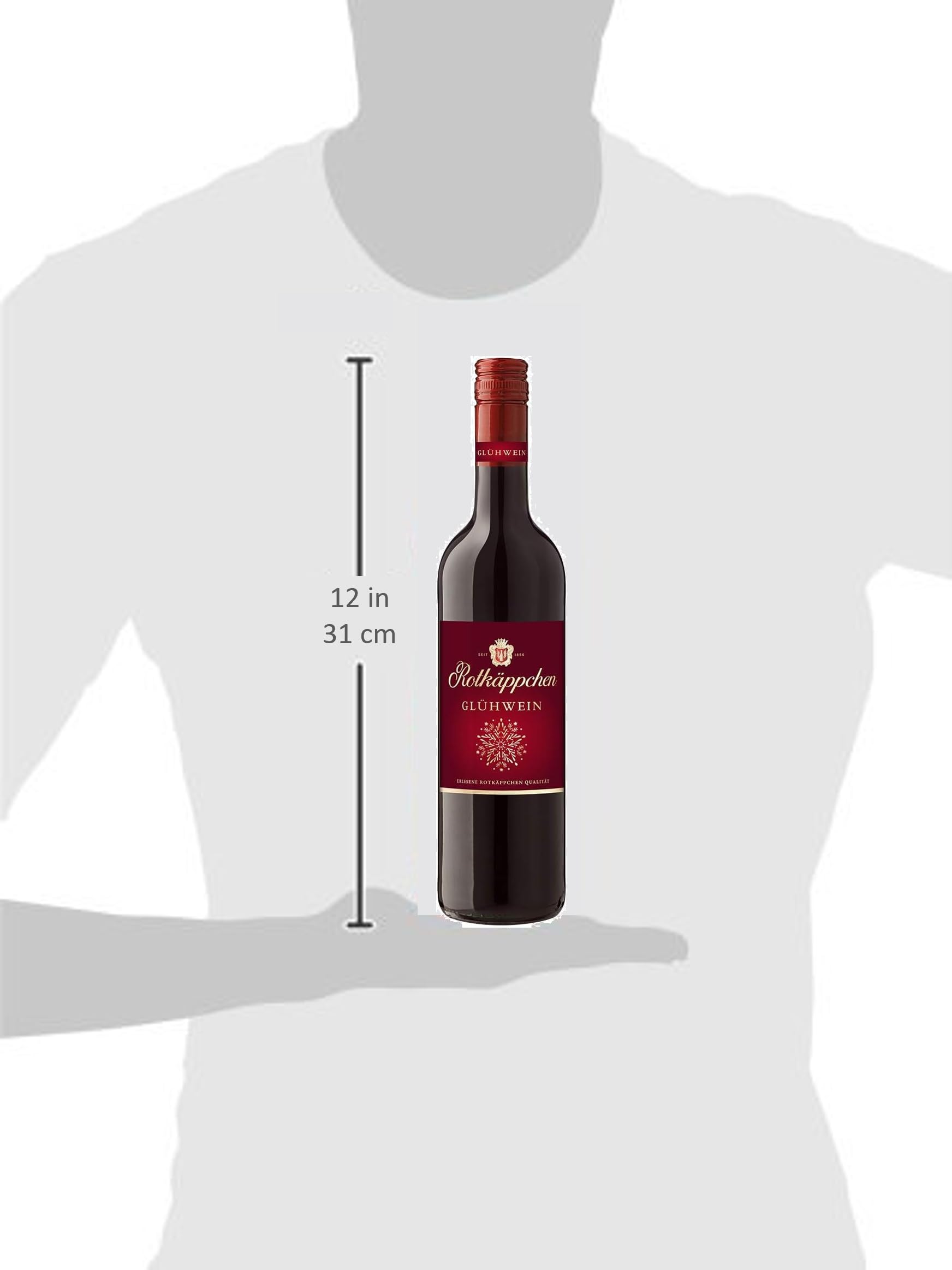 Rotkäppchen Qualitätswein Glühwein Rot (6 x 0,75l) – Aromatisch-winterlicher, roter Glühwein in erlesener Rotkäppchen Qualitätswein Qualität.
