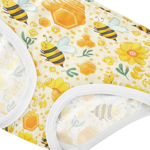 Cute Cartoon Bees Toddler Girls's Underwear 2T 202c17894
