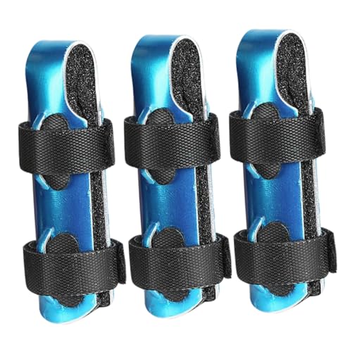 BUTIFULSIC 3pcs Fracture Splint Immobilizer Dislocation Splint Thumb Splint for Thumb Support Brace Fracture Protection Brace Sponge Blue