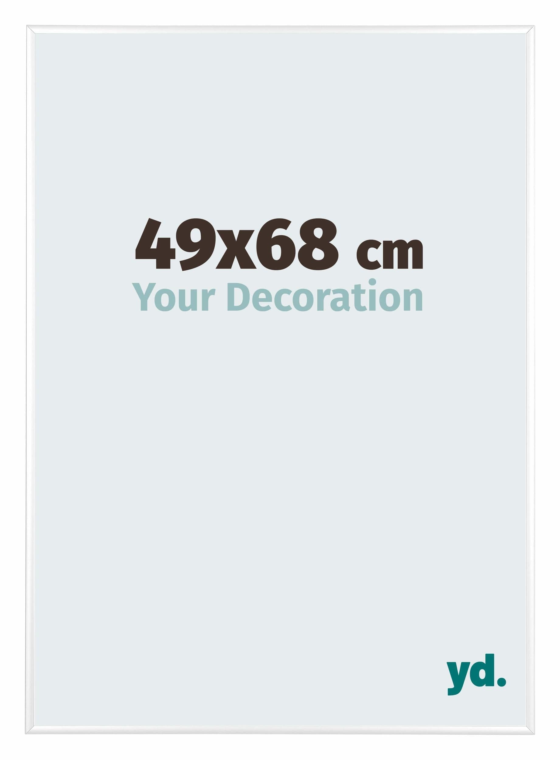 Your Decoration - Puzzle frame 49x68 - White High Gloss - Puzzle frame 500-1000 Pieces - Aluminium Photoframe - Kent โ image 1