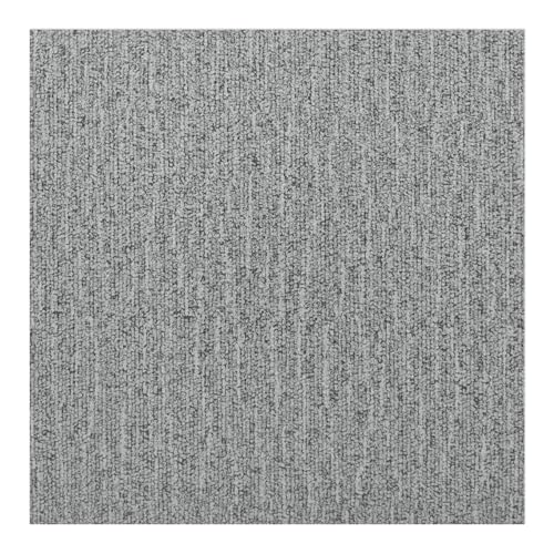 Carreaux de sol en vinyle texture tapis LONGKING, dalles auto-adhésives résistantes de 30cm