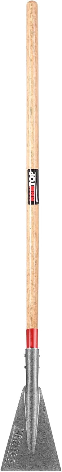 Ice Scraper Snow Ice Chopper Long Wooden Handle Ice Shovel for Driveway Sidewalk Outdoor Road,57.5 inches