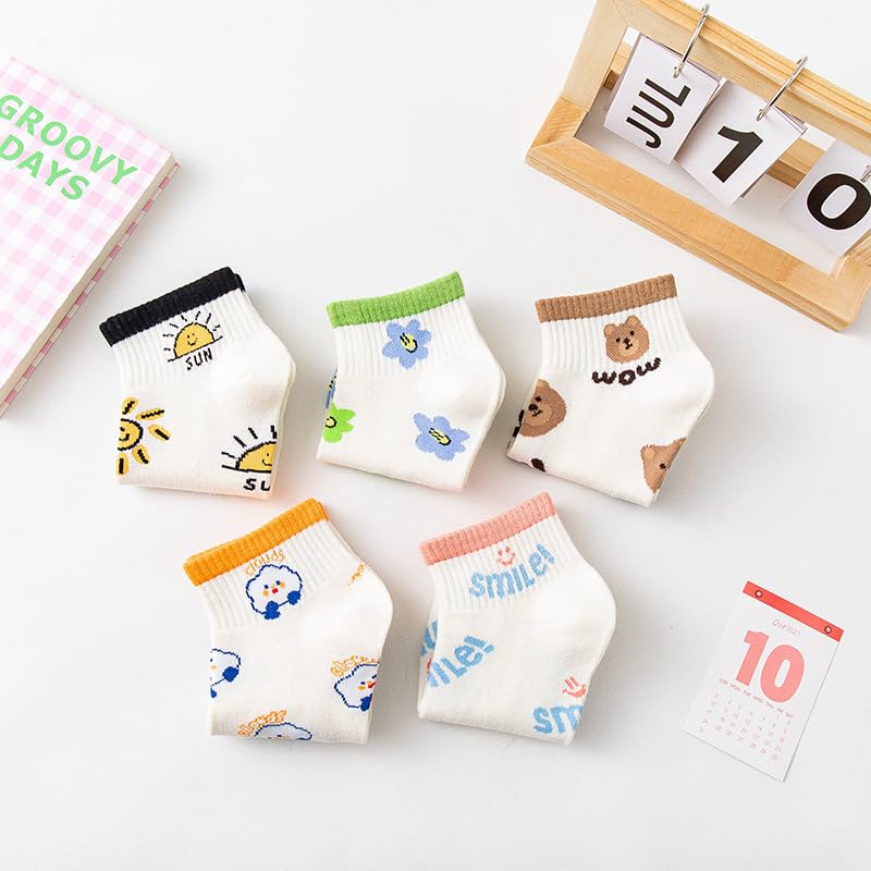 Image of Women's Ankle Socks for Casual & Sports Multicolor Odour Free Fancy Multi design Socks Pack
