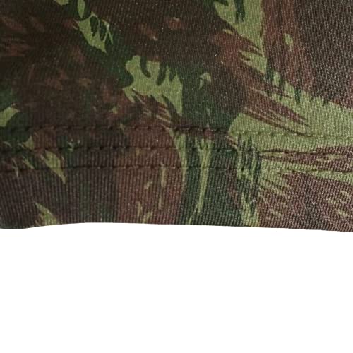 Kit 4 balaclavas balaclava touca toca ninja bandana UV50+ Cor:Verde camuflado exército