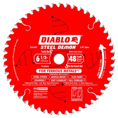 FreudSTEEL DMN MTL BD 6.5"48T