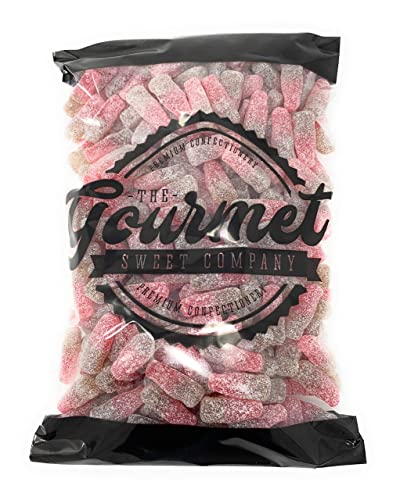 Fizzy Cherry Cola Bottles 1kg Share Bag by The Gourmet Sweet Company