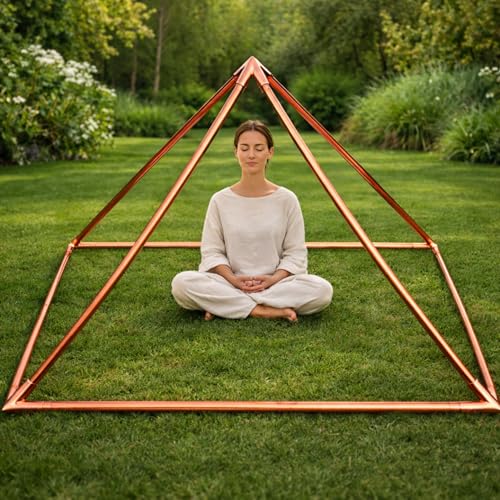 Copper Pyramid Kit 1 Inch, Hand Made Reiki & Meditation