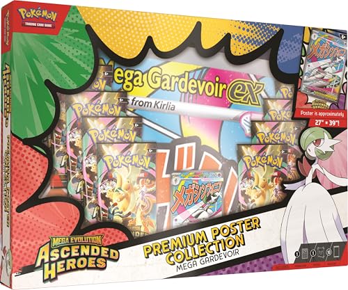 Image of Pokemon TCG: Mega Evolution-Ascended Heroes Premium Poster Collection