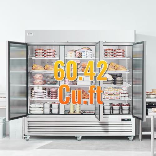 Vevor Commercial Freezer 3 Door thumbnail 8
