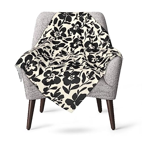 Manta para bebé, manta floral, manta de bebé, manta de cama, manta de toalla, edredón de siesta, franela, recién nacido, niñas, niños, esponjosa, gruesa, cálida, para todas las estaciones, regalo
