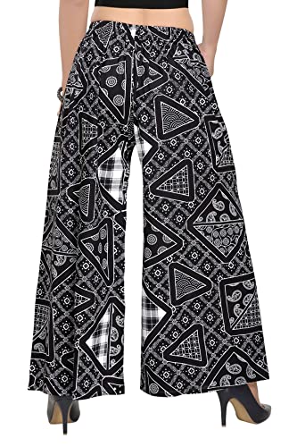 Image of Zen Women's Plus Size Palazzo - 9XL - Waist Size up to 58