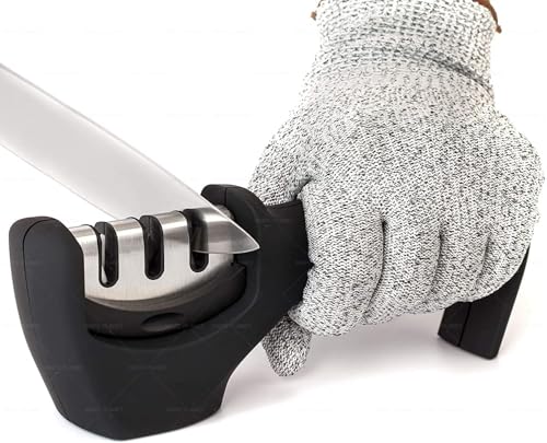 Image of KNIFEPLANET Knife Sharpener Sharpener Tool Advanced Knife Sharpener for Kitchen, Rod Knife Sharpner Knives Sharpening Tool for Steel Knives,Knife sharpner Rod