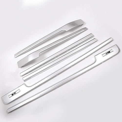 YIWANG para Land Rover Range Rover Vogue LR405 2014-2017 ABS decoración lateral tira embellecedora base y piezas de repuesto de distancia entre ejes