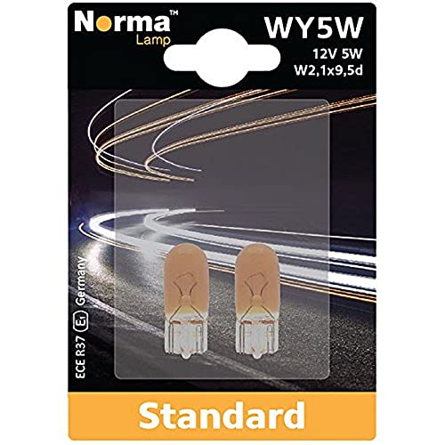 Norma 258732 202 WY5 W Navigation Light Double Blister 12 V 5 W W2